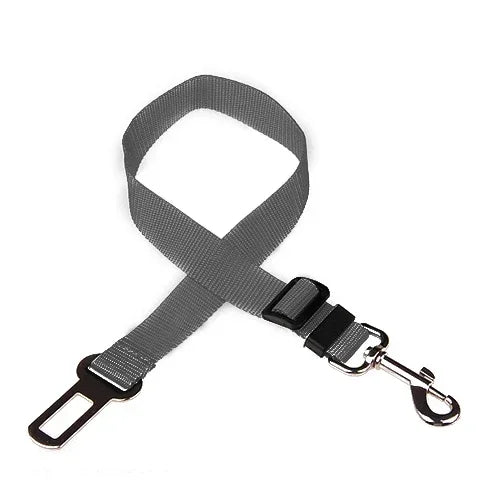 Adjustable Dog Car Seat Belt – Safety Harness Clip