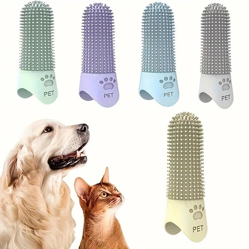 360° Finger Toothbrush – Dental Care for Dogs & Cats