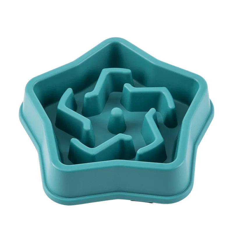 Slow Food Bowl – Anti-Choking Design for Cats & Dogs
