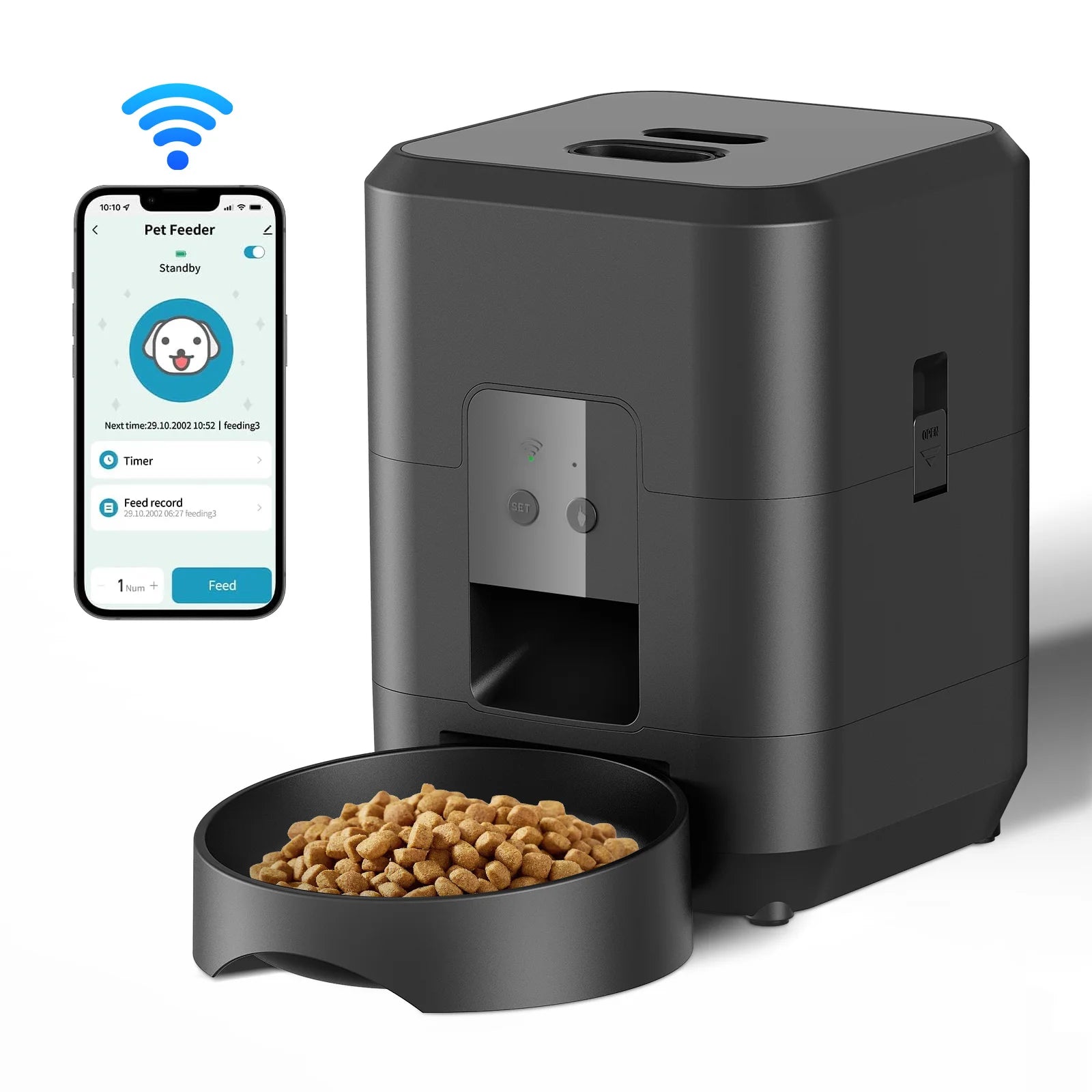 Smart Pet Feeder – Automatic Timed Food Dispenser