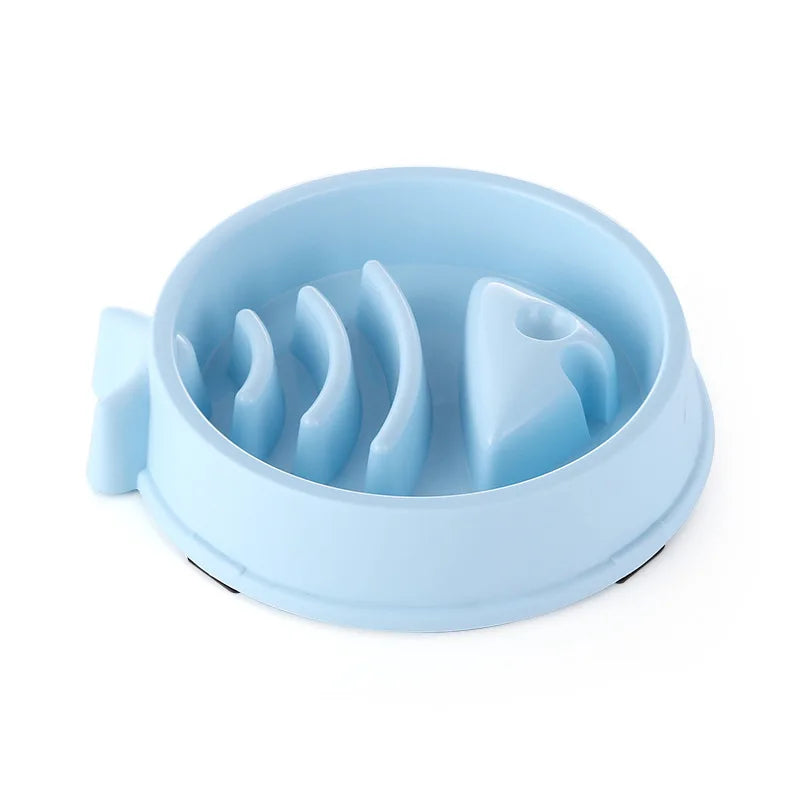 Slow Food Bowl – Anti-Choking Design for Cats & Dogs