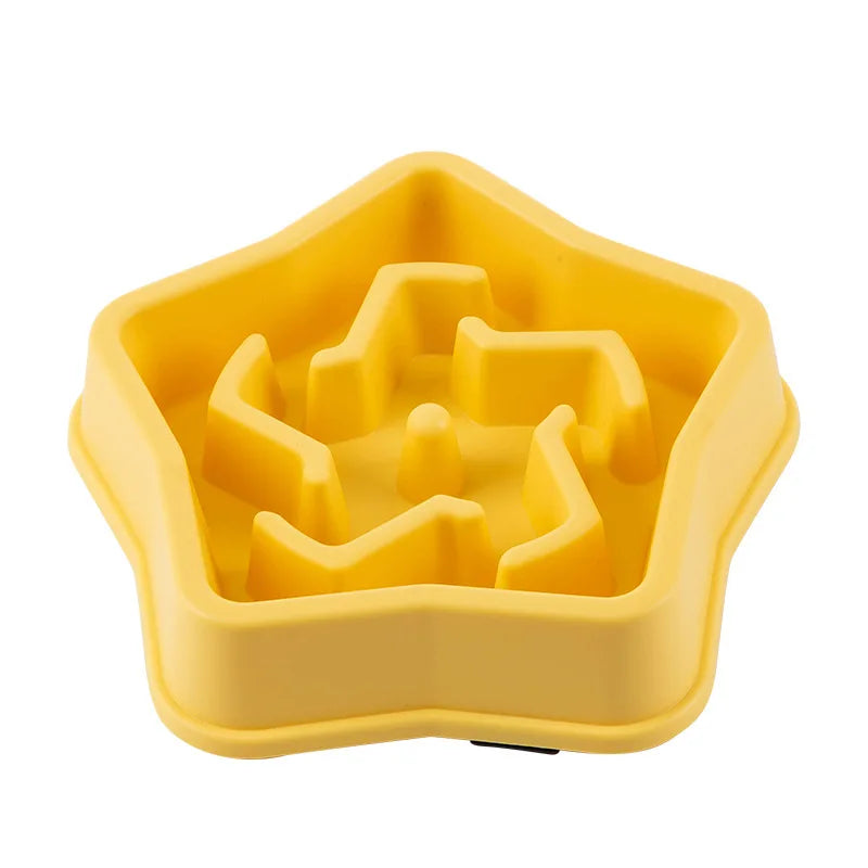 Slow Food Bowl – Anti-Choking Design for Cats & Dogs