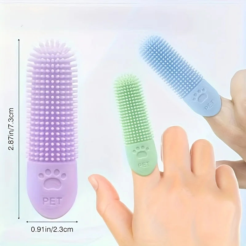360° Finger Toothbrush – Dental Care for Dogs & Cats